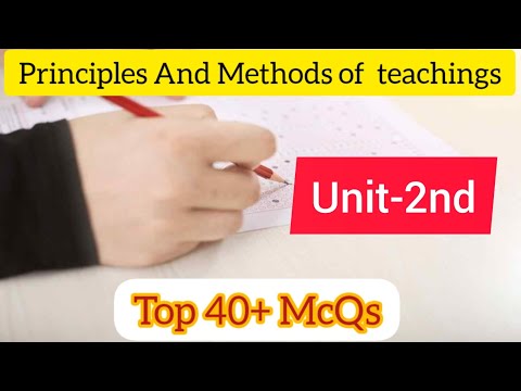 DDU//B.ed 3rd Semester //Principles and Methods of teachings //Paper-110//by Akanksha Tripathi