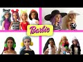 How to make fashion accessories for Barbie. Scarves, hats, headbands, earmuffs and necklaces.