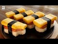 Sushi aux ufs   musubi hawaen   dlicieuse boule de riz aux ufs de spam 