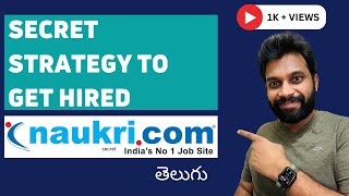 How to get more interview calls from naukri.com | Secret Way To Find Jobs On Naukri.Com