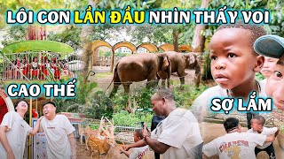 Quang Linh Vlogs || Được Cô Tiên Dẫn Đi Thảo Cầm Viên - Lôi Con Choáng Ngợp Truớc Con Thú Khổng Lồ screenshot 4