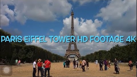Royalty free Paris Eiffel TowerHD Footage4K(CopyrightFree amazing Eiffel Tower background)Free Vlog