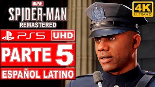 Spider-Man Remastered | PS5 UHD | Gameplay Español Latino | Parte 5 - No Comentado