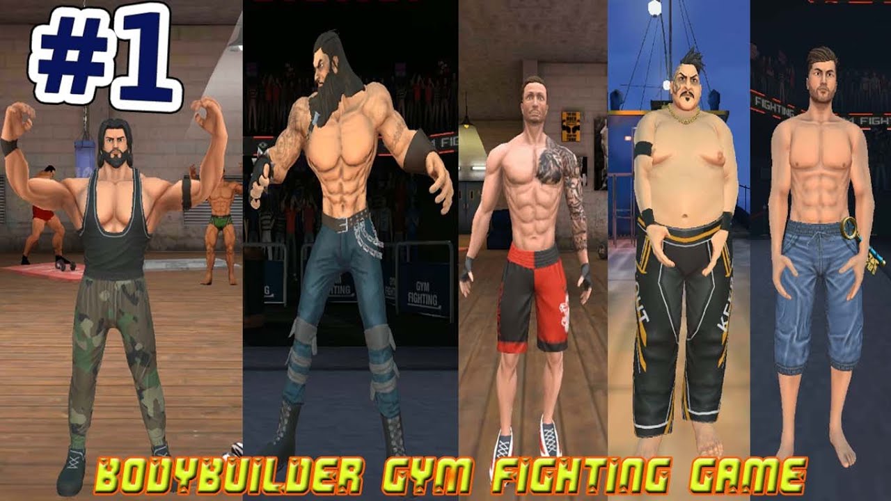 Bodybuilder GYM Fighting Game | GYM fighting game online | Famous Action Game #1 - play gamerz