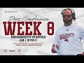 2025 Massachusetts Football - Week 8 (Buffalo) Monday Press Conference