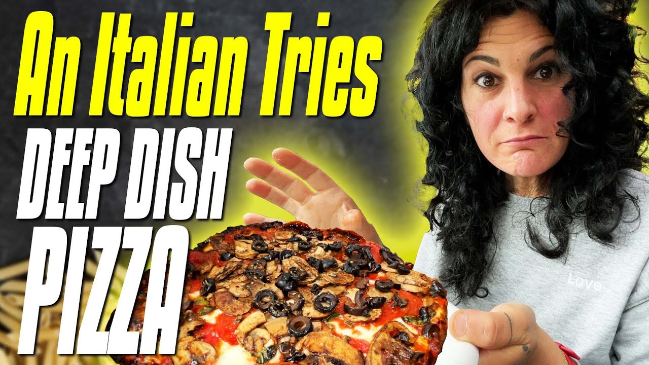 An Italian Tries Chicago DEEP DISH PIZZA | Pasta Grammar