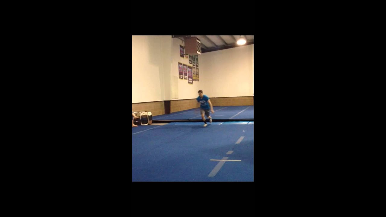 Tumbling at TNT cheer! Spring floor and dead mat. YouTube