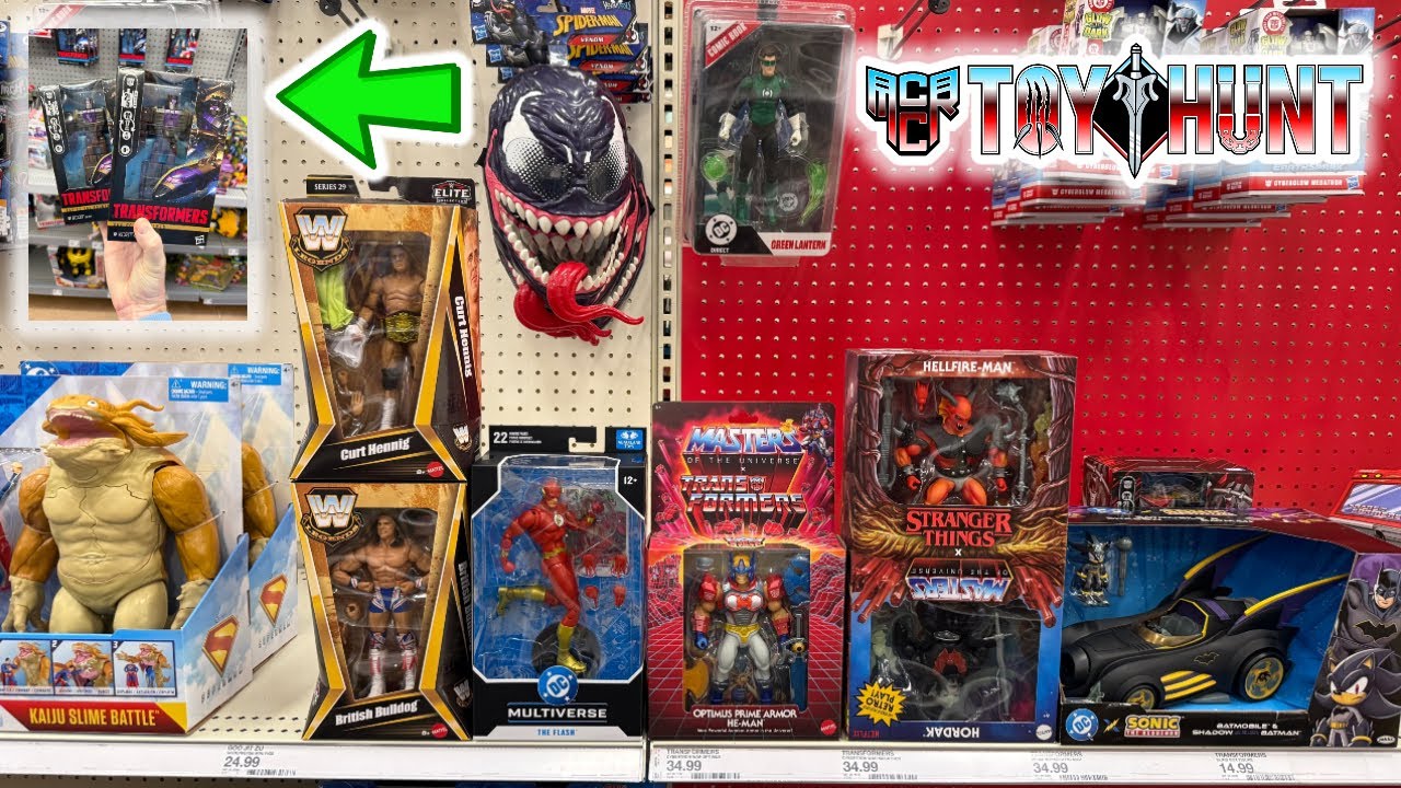 Поиск игрушек и покупки в Walmart и Target
