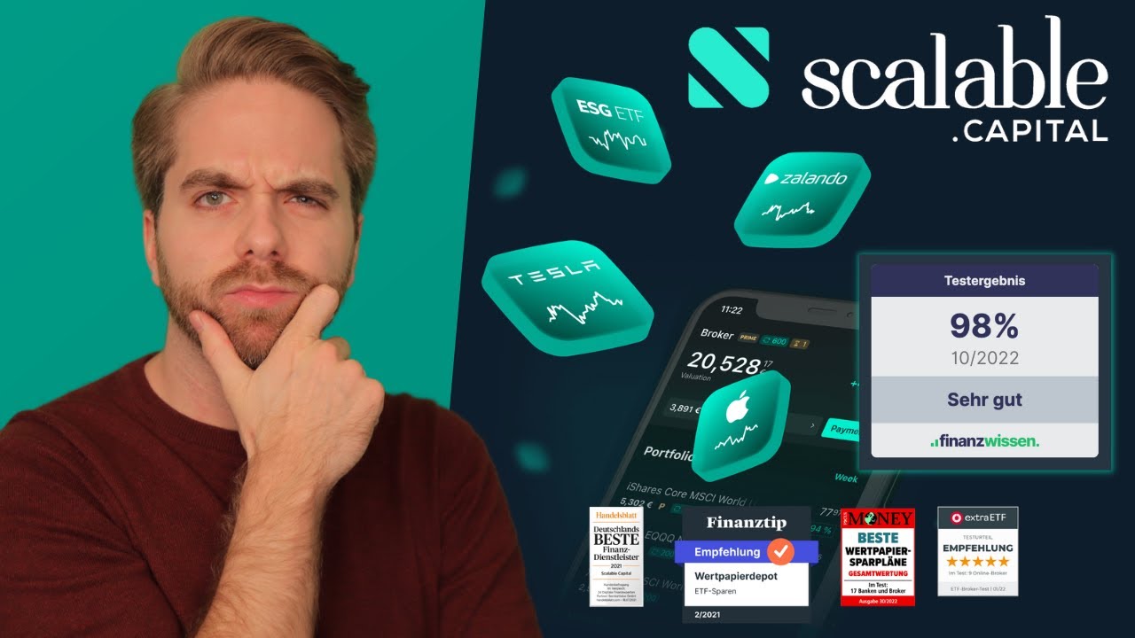 Scalable Capital Broker Test & Erfahrungen: Alle Kosten, wichtige Tipps +  ETF Sparplan Tutorial