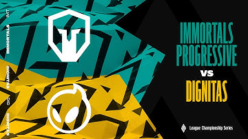 IMT vs DIG - Week 3 Day 1 | LCS Spring Split | Immortals Progressive vs. Dignitas (2023)