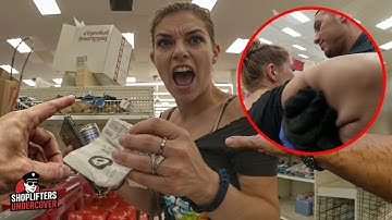Target Shoplifter Completely Loses It After Getting Caught Stealing $1,500