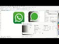 Logo Whatsapp - Tutorial CorelDRAW X7