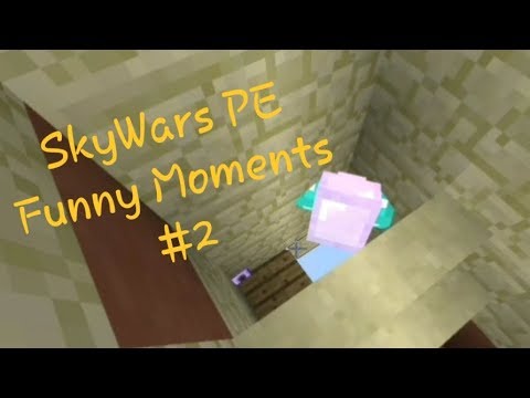 Видео: SkyWars PE Funny Moments #2