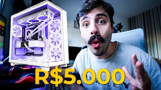 Melhor PC GAMER Custo Benefício com AM5 e DDR5 de 5000 Reais !!!