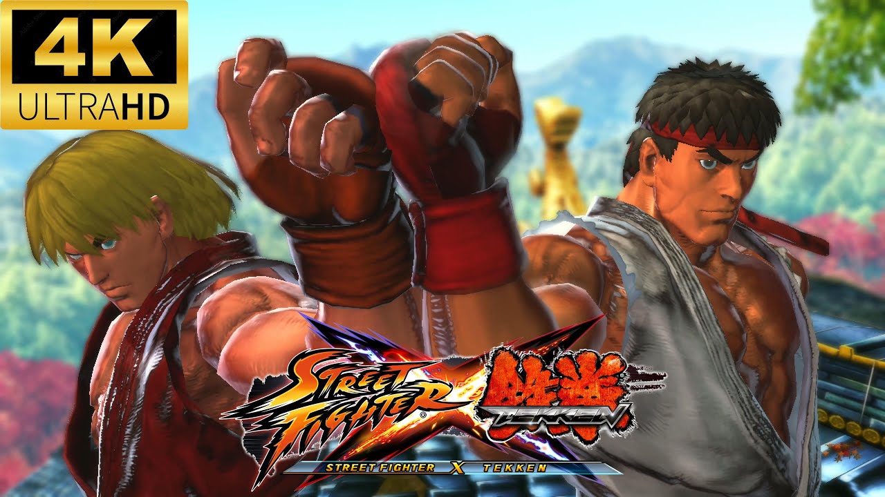 ストクロ】ストリートファイター X 鉄拳 公式タッグ掛け合い集＋α