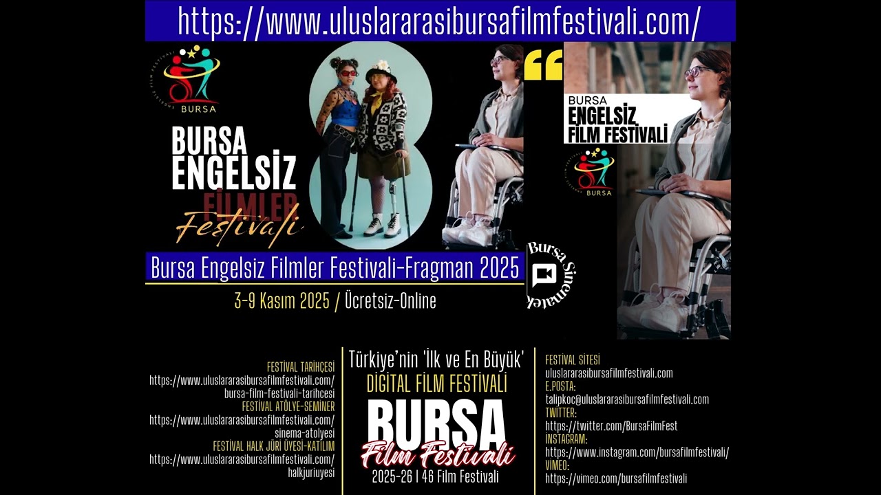 Bursa Engelsiz Filmler Festivali Fragman 