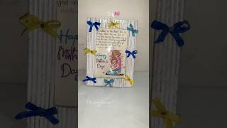 Mother’s Day gift idea🎀 | diy photo frame #artshorts #photoframe #mothersday #gift #diy #bow #ms