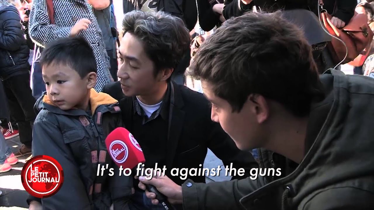 French father explains terror attacks to young son in heartbreaking video