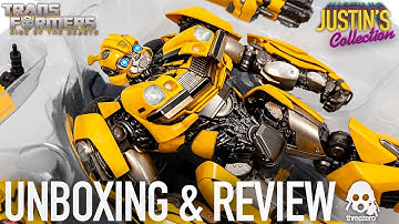 Bumblebee Transformers Rise of the Beasts Threezero DLX Diecast Unboxing & Review