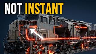 How Does a 200-Car Train Actually Stop?