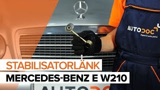 Demontering Krängningshämmarstag MERCEDES-BENZ - videoguide