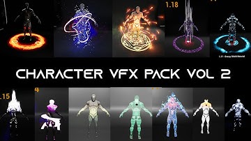 Character VFX pack - Volume 2