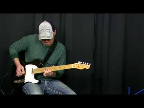 Doug Seven Plays Fast Guitar Solo, Diminshed Harmony Twin Lick
