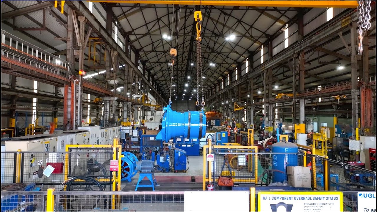 UGL Limited Mining Maintenance Workshop - YouTube