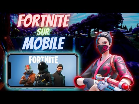 J'ai JOUÉ MOBILE sur FORTNITE ! 😨 (Ne jugez pas mon niveau svp)
