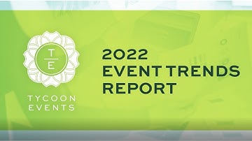 Event Industry Trends | 2022
