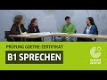 Goethe Zertifikat B1 Deutschprüfung Modul Sprechen German B1 Oral Exam