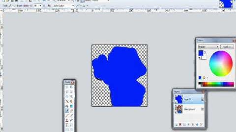 How to make a picture glow using paint.net