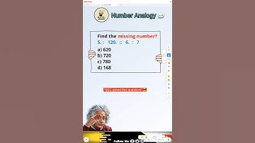 Analogy Reasoning Trick |SSC CGL, RRB, Bank, UPSC Exams | Number Series ShortTrick #ytshorts #shorts