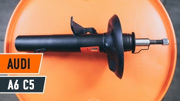 Handleiding: Hoe een schokdempers vooraan vervangen op een AUDI A6 C5