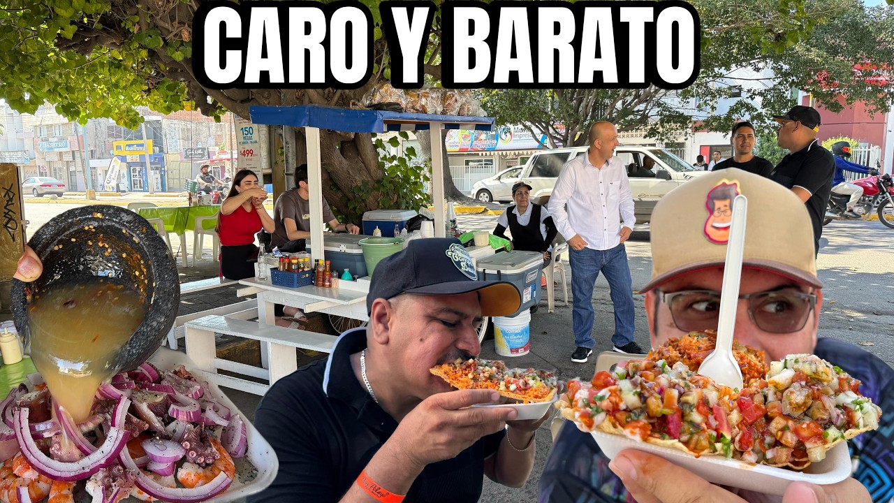 Comiendo CARO y BARATO en Mazatlan Sinaloa