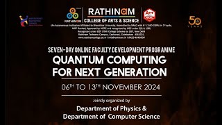 Day 5 - Faculty Development Programme on Quantum Computing for next Generation