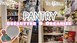 CLEAN WITH ME: PANTRY DECLUTTER & ORGANIZE | DECLUTTERING MY HOME screenshot 3