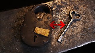 Forging a Key for an Old Lock - Slavic Smith