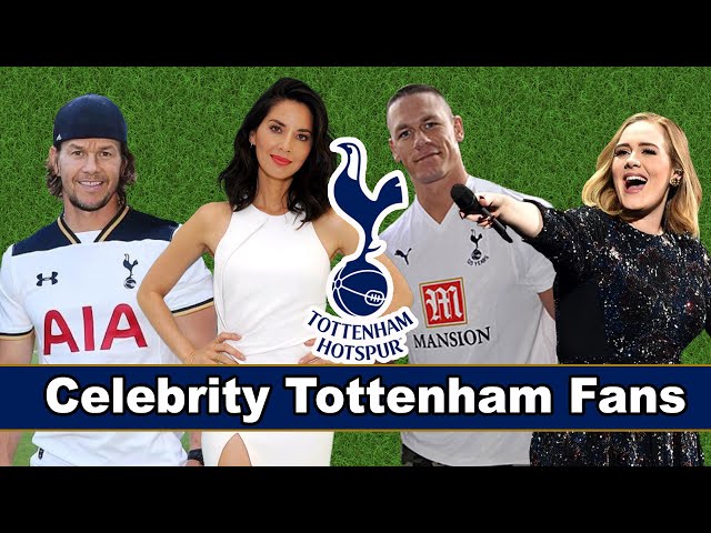 Uddybe med tiden hvor som helst Famous Tottenham Hotspurs Celebrity Fans - Spurs 2021 - YouTube