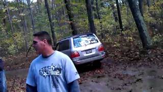Toyota mud play - Jen's first time pt2 girls rule!