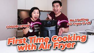 First Time Cooking with Air Fryer featuring COSORI CP158 Easy to cook Aussie Food