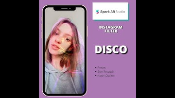 Spark AR Instagram Filter "Neon Outline" with LUT and Outline