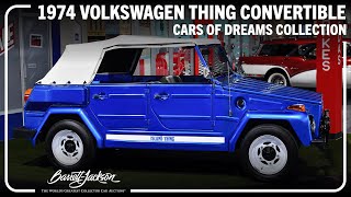 FIRST LOOK - 1974 Volkswagen Thing Convertible - BARRETT-JACKSON 2024 PALM BEACH AUCTION