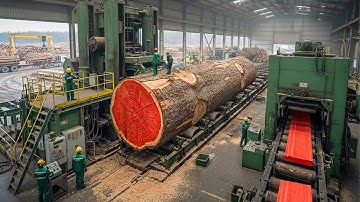 Inside the Fastest Automatic Sawmill in America: Turning Massive Washington Trees into Lumber