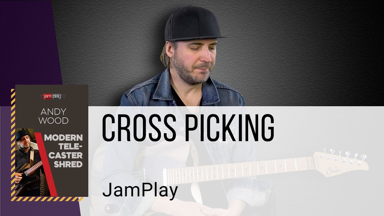 🎸 Andy Wood Guitar Lesson -  Cross Picking - TrueFire x JamPlay