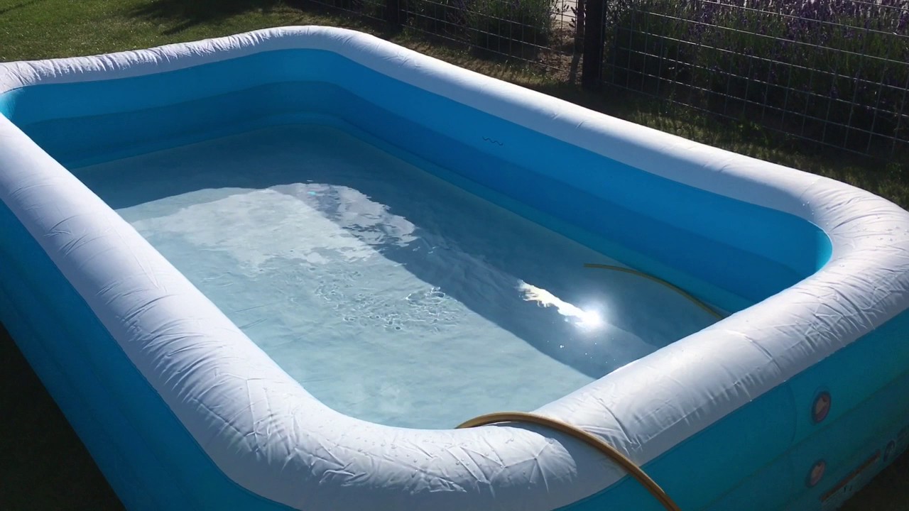 Sådan fylder du et badebassin