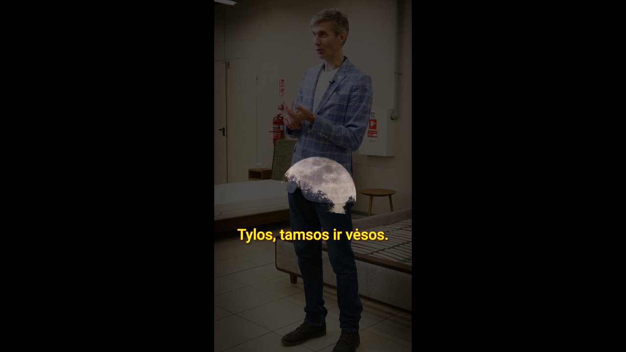 Personalizuotas čiužinys ant masyvo lovos - tobula miegui!