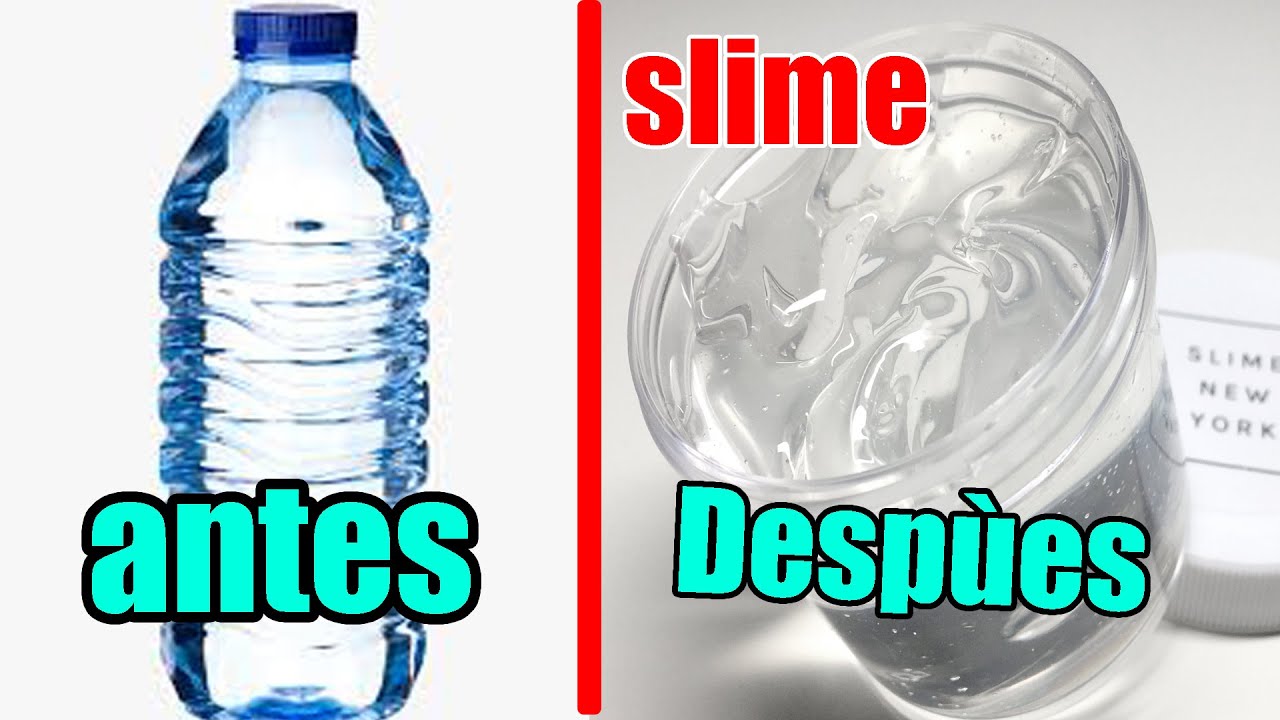 Como hacer slime sin cola