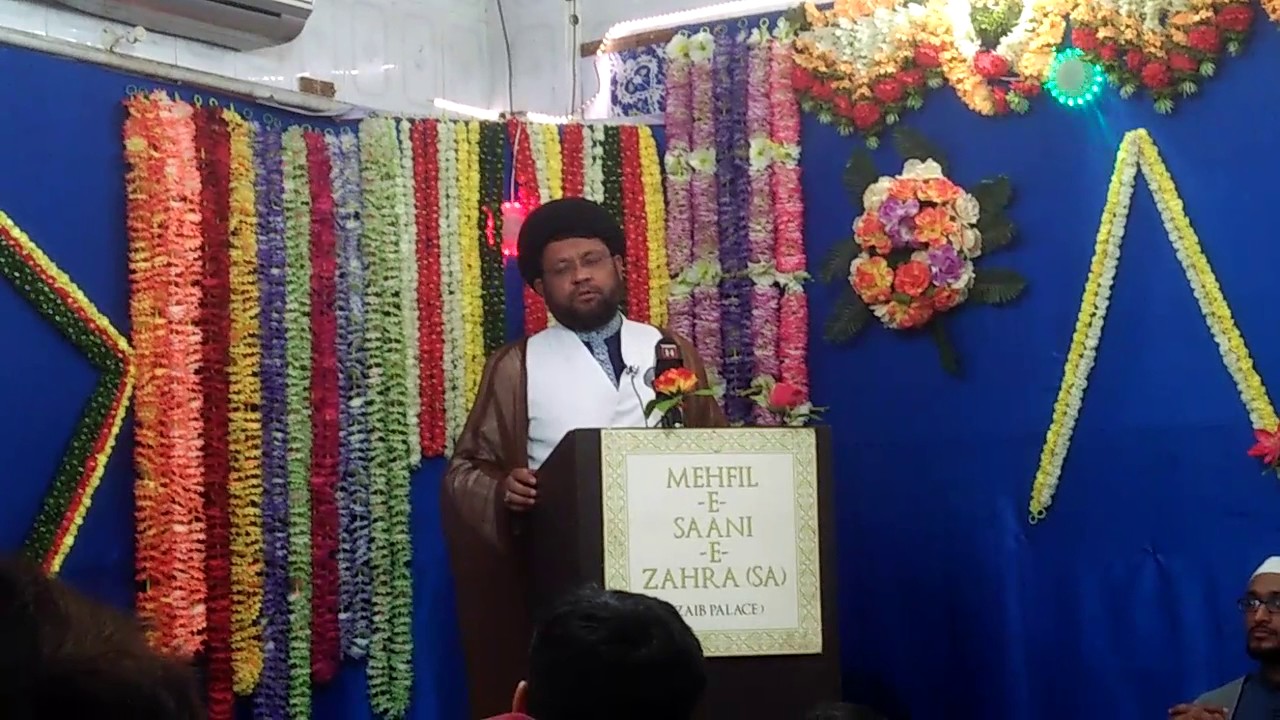 Shabab Rizvi Image Moulana Fayyaz Baqri का बड़ा बयान Agains Shabab Rizvi Al Mehdi ...