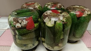 Вкуснейшие, маринованные огурчики по-болгарски🥒👍.